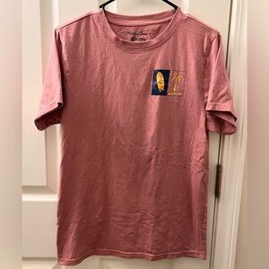 5/$25 Maui and Sons Rose Corona Beer Palm Trees T Shirt Size Small